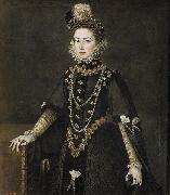 Alonso Sanchez Coello Portrait of Catalina Micaela de Austria painting